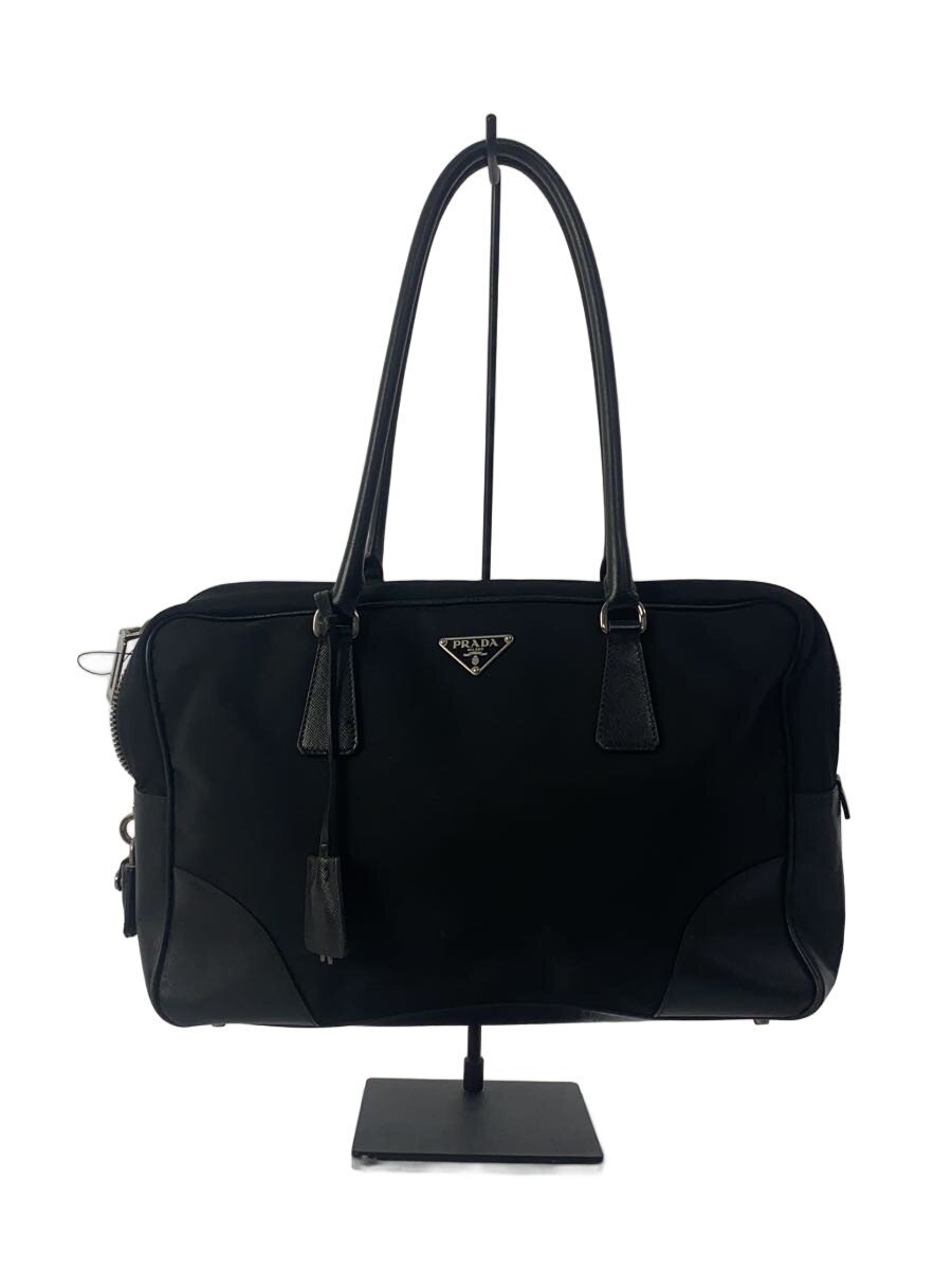 PRADA / トートバッグ/--/BLK/無地