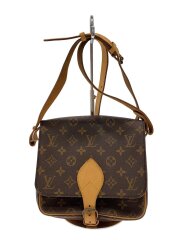 カルトシエールMM_モノグラム・キャンバス/PVC/BRW