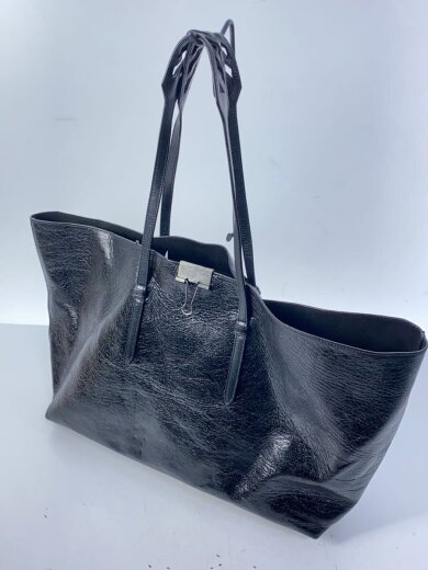 商品画像：トートバッグ/レザー/BLK/無地/0wna142e20lea0011000 2