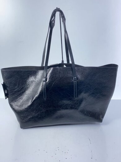 商品画像：トートバッグ/レザー/BLK/無地/0wna142e20lea0011000 3