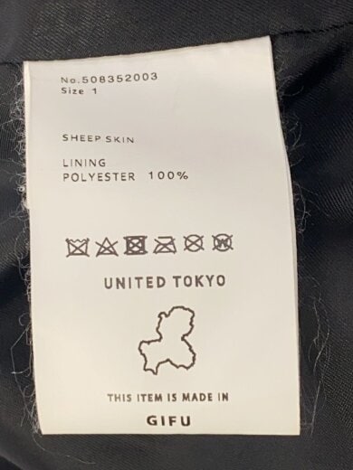 商品画像：レザージャケット・ブルゾン/1/レザー/BLK/508352003 4