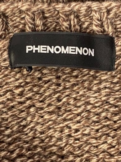 商品画像：ニット・セーター(厚手)/L/ウール/BRW 3