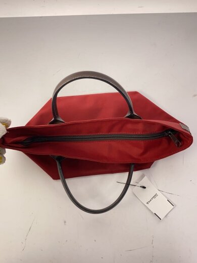 商品画像：トートバッグ/ナイロン/RED/無地 4