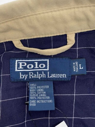 商品画像：ジャケット/L/ポリエステル/BEG/無地 3