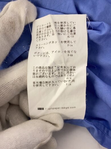 商品画像：Broad Oversized S/S Shirt/FREE/コットン/BLU/無地/gm202-50625 5