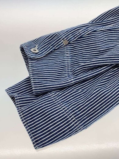 商品画像：L.C.KING/カバーオール/M/コットン/NVY/ボーダー 5