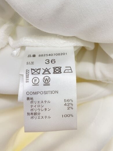 商品画像：ボトム/36/ポリエステル/WHT/無地/882540708201 4