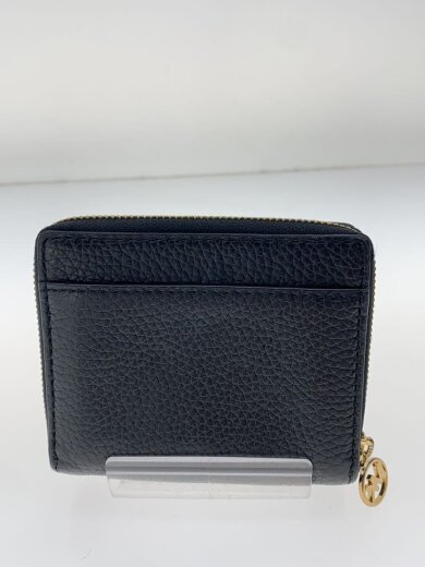 商品画像：2つ折り財布/レザー/BLK/レディース 2