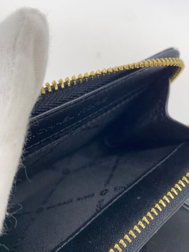 商品画像：2つ折り財布/レザー/BLK/レディース 5