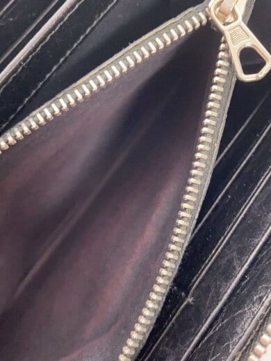 商品画像：長財布/レザー/BLK/無地/メンズ/519641 1000 T 532244 5