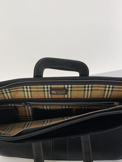 商品画像：ブリーフケース/レザー/BLK/無地 6