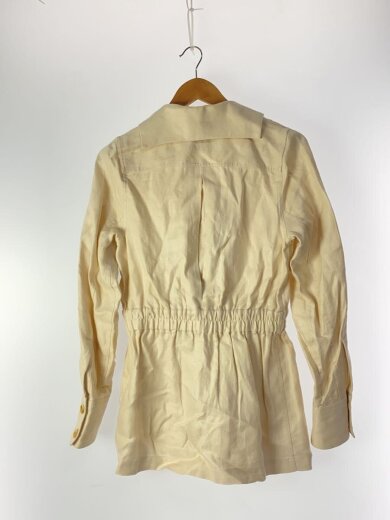 商品画像：ブルゾン/36/リネン/BEG/無地 2