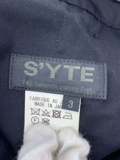 商品画像：スラックスパンツ/3/ウール/BLK/無地 4