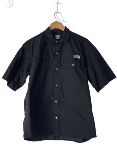 商品画像：S/S NUPTSE SHIRT_ショートスリーブヌプシシャツ/--/--/BLK 1