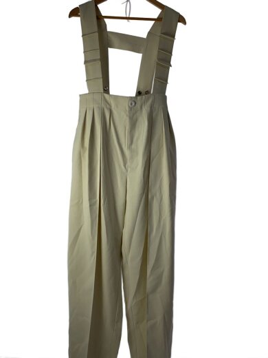 商品画像：ボトム/36/ポリエステル/IVO/無地/882610703301/TUCK SHOULDER BELT PT// 1