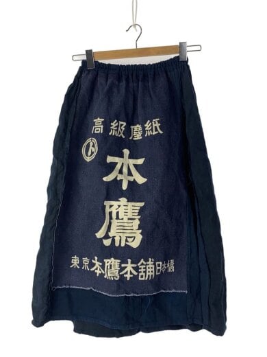 商品画像：佐々木洋品店（ササキチホ）/スカート/--/リネン/NVY 1