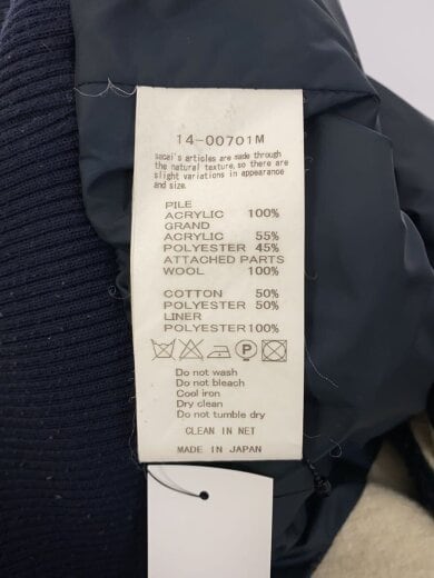 商品画像：14AW/スタジャン/3/アクリル/NVY/14-00701M// 4