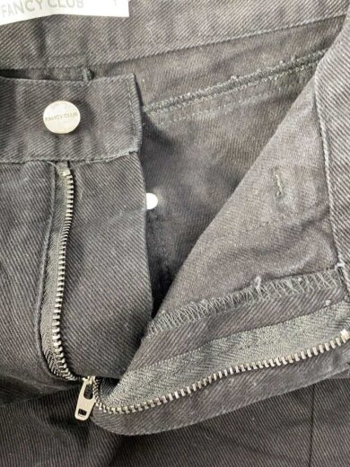 商品画像：CROSS POCKET CARGO PANTS/1/コットン/BLK/無地// 3
