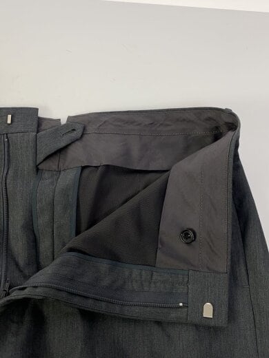商品画像：Back Strap Plain Front Trousers/L/ウール/GRY/無地/U25S-23-0001// 3