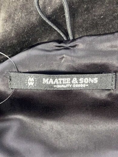 商品画像：25AW/VELVET STAND JACKET/3/ベロア/BLK/無地/MT5303-0912 3