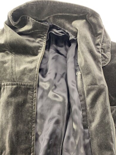 商品画像：25AW/VELVET STAND JACKET/3/ベロア/BLK/無地/MT5303-0912 7