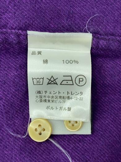 画像：その他ブランドportuguese flannel/ポーチュギースフランネル/長袖シャツ/S/コットン/パープル4