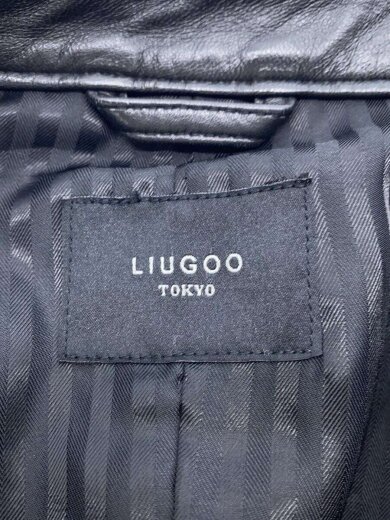 画像：Liugoo Leathersレザージャケット・ブルゾン/L/レザー/BLK/無地3