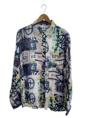 Mr.Saturday MuddClub PRIINTED CUPRO OVERSIZED SHIRT/L/