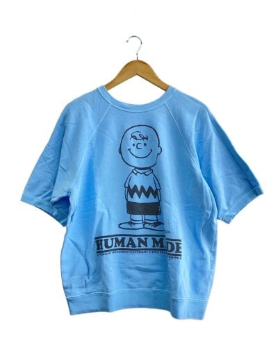 商品画像：SEASON25 PEANUTS S/S SWEATSHIRT/ショートスリーブスウェット/L/コットン/ブルー// 1