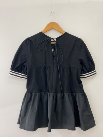 商品画像：半袖ブラウス/36/コットン/BLK/DABD5010 2