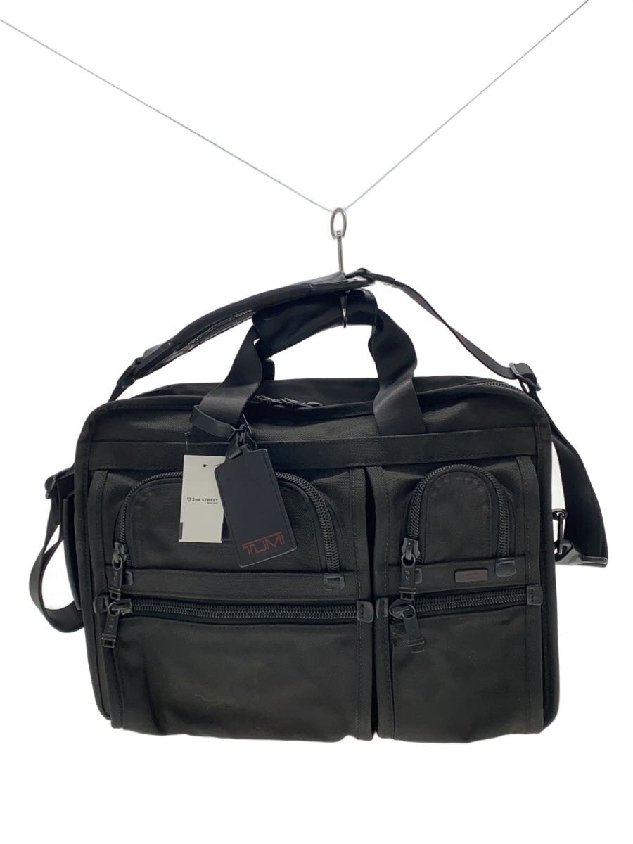 TUMI / DH ALPHA/3WAY/ブリーフケース/ナイロン/BLK/26180DH