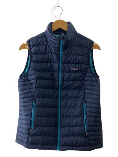画像：patagoniaダウンベスト/M/ポリエステル/NVY/846281