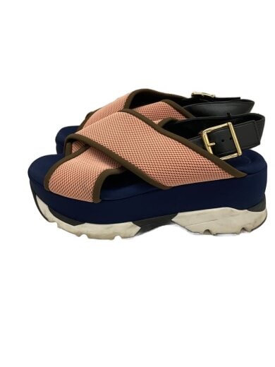 商品画像：テクニカルファブリックウェッジサンダル/36/PNK 1