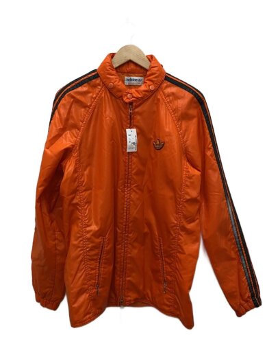 画像：adidasVintage デサント製 ナイロンジャケット/O/ナイロン/オレンジ1