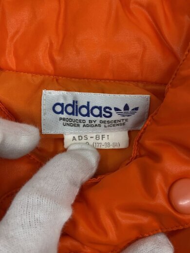 画像：adidasVintage デサント製 ナイロンジャケット/O/ナイロン/オレンジ3