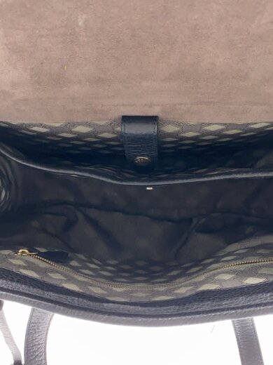 商品画像：キャンバスフラップ トートバッグ/キャンバス/BLK 6