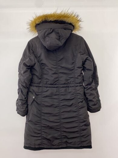 商品画像：フライトボンバーコート/M/ブラック無地/6262072 2