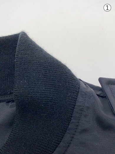 商品画像：L2-B フライトジャケット ワッペン/M/ナイロン/ブラック/QV131 6