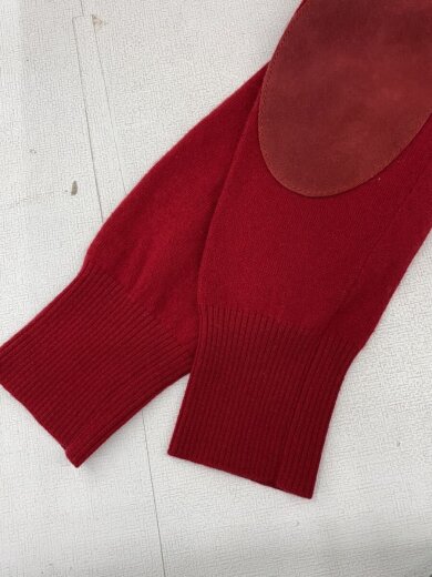 商品画像：エルボーパッチニットワンピース/S/ウール/RED/S51CT0876 S16115// 4