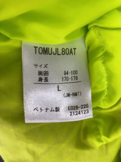 商品画像：ATMOS 別注 ダウンジャケット/L/ナイロン/ブラック/TOMUJL80AT 4