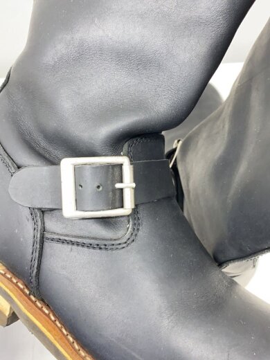 商品画像：OIL AND CHEMICAL RESISTANT/エンジニアブーツ/23.5cm/BLK/レザー 7