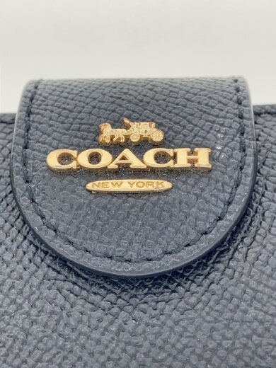 商品画像：2つ折り財布/PVC/BLK/レディース 3