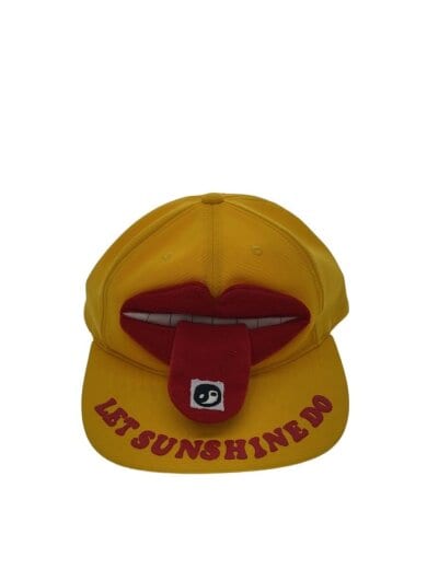 商品画像：CPFM/LET SUNSHINE DOキャップ/FREE/ポリエステル/YLW/メンズ 1