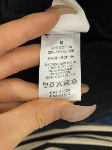 商品画像：パーカー/M/コットン/BLK/Z4000SAS19 6