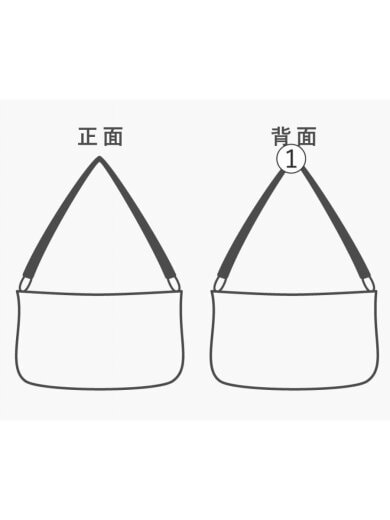 商品画像：トートバッグ/レザー/BLK/F58846 8