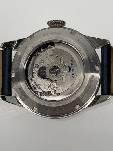 商品画像：SKYMAN/パイロットウォッチ/自動巻腕時計/アナログ/レザー/NVY/NVY/SS/S688X 3