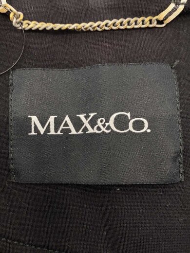 商品画像：前面レザー切替/クロップドジャケット/レザージャケット・ブルゾン/36/羊革/BLK/64 3