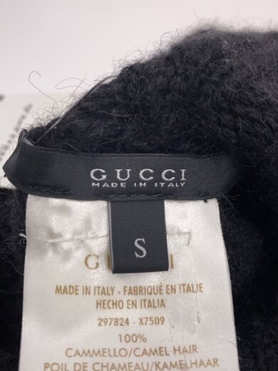 商品画像：ニット・セーター(厚手)/S/キャメル/BLK 3