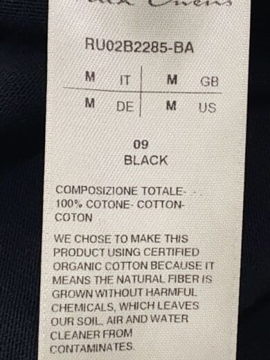 商品画像：22aw/POP OVER HOODIE/パーカー/M/コットン/BLK/RU02B2285-BA 4