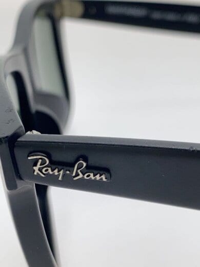 商品画像：サングラス/ウェリントン/プラスチック/BLK/GRN/メンズ/RB2140-F 4